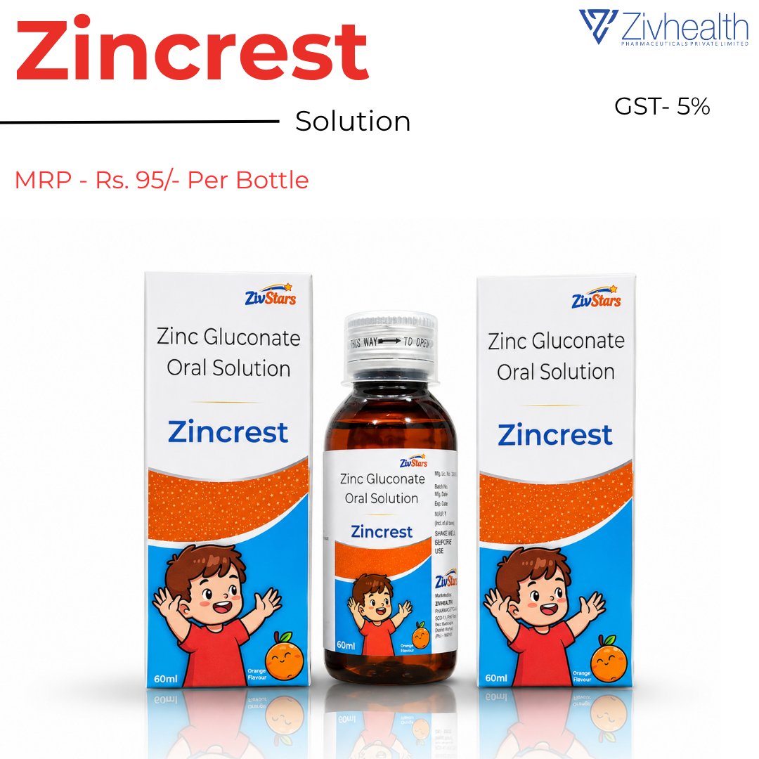 Zinc Gluconate 20mg Suspension