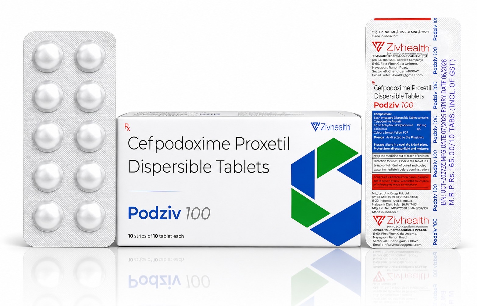 Podziv 100 | Cefpodoxime Proxetil 100mg Tablets