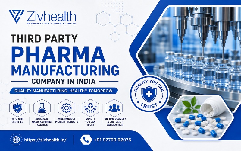 Third Party Pharma Manufacturing Company in India