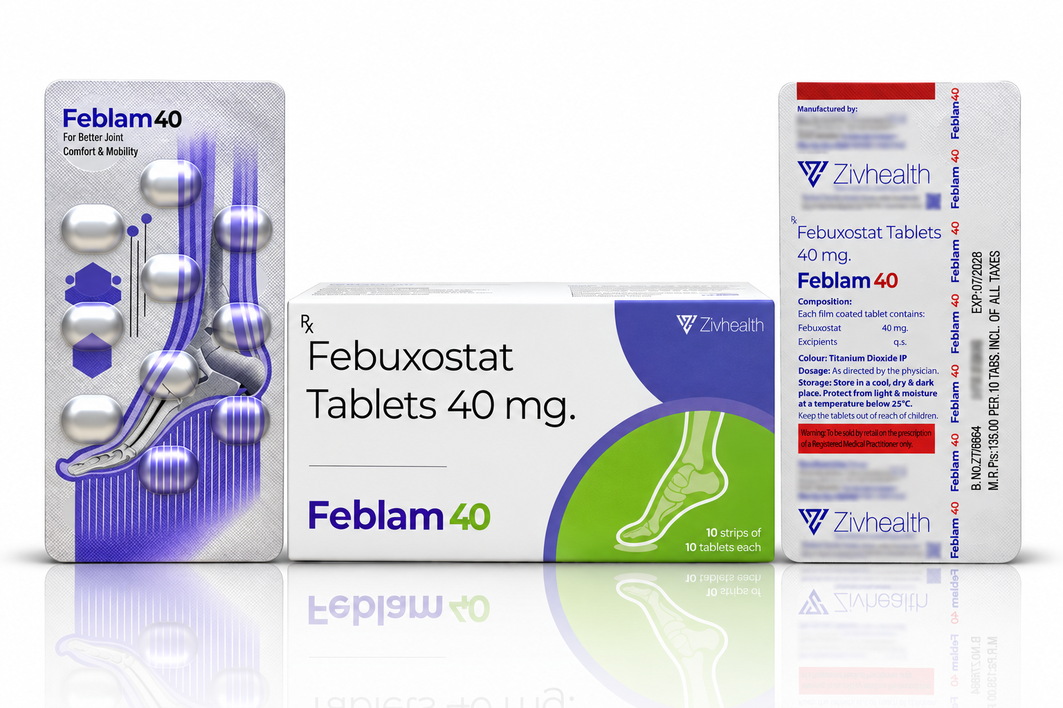 Feblam 40 tablets